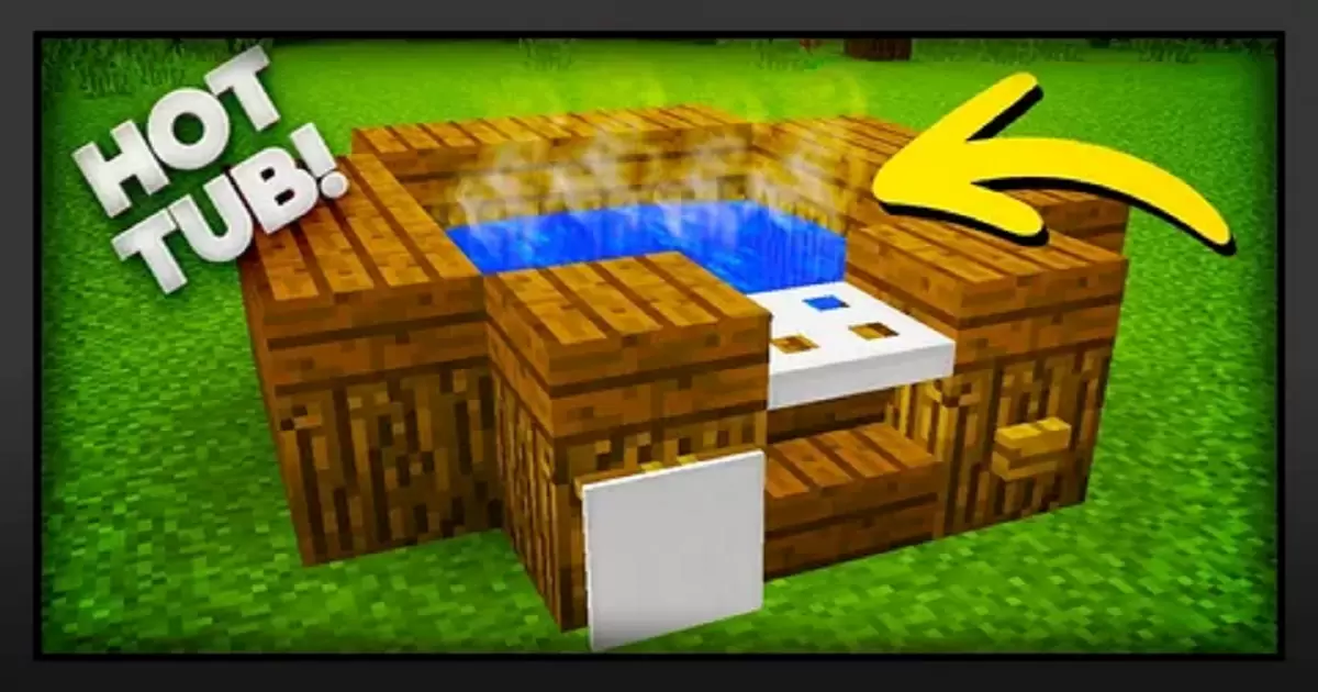 How to Make a jacuzzi in Minecraft