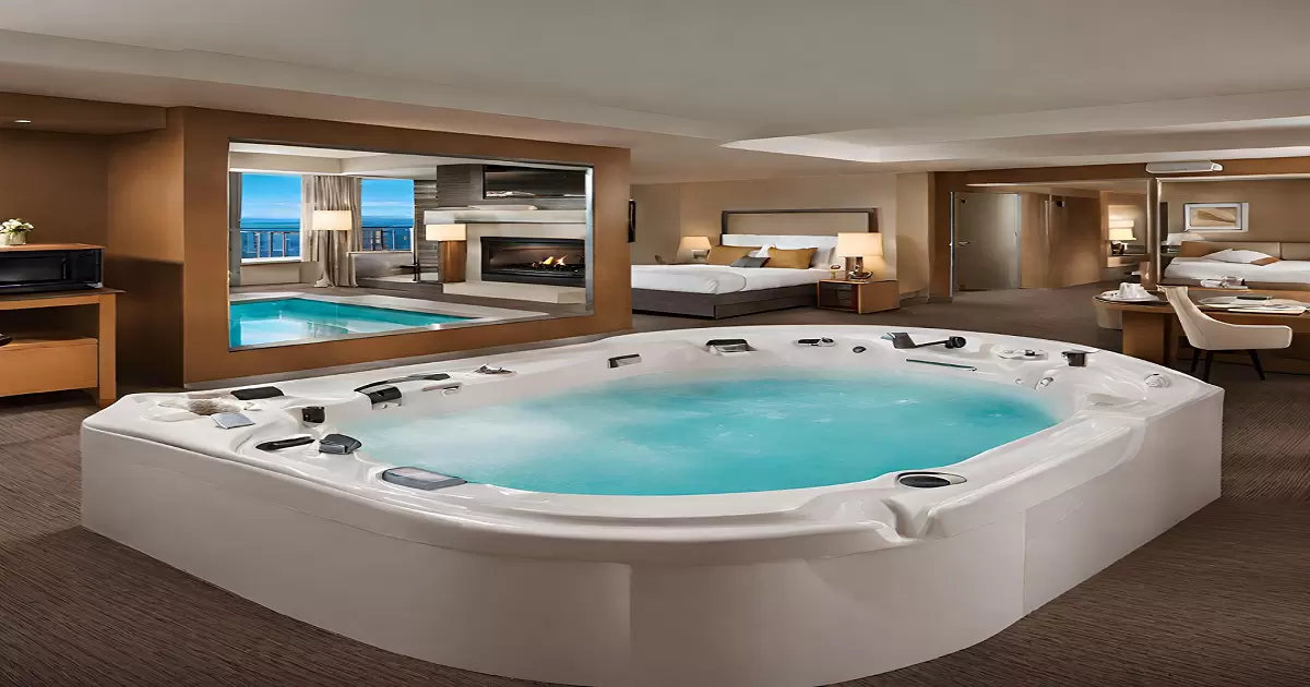 what hotels have jacuzzi suites near me