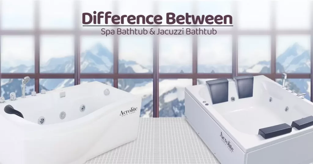 Technical Differences between Whirlpools and Hot Tubs