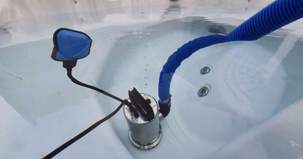Disconnecting and Draining the Hot Tub