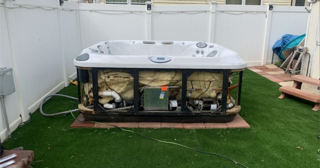 Steps to Safely Remove a Hot Tub