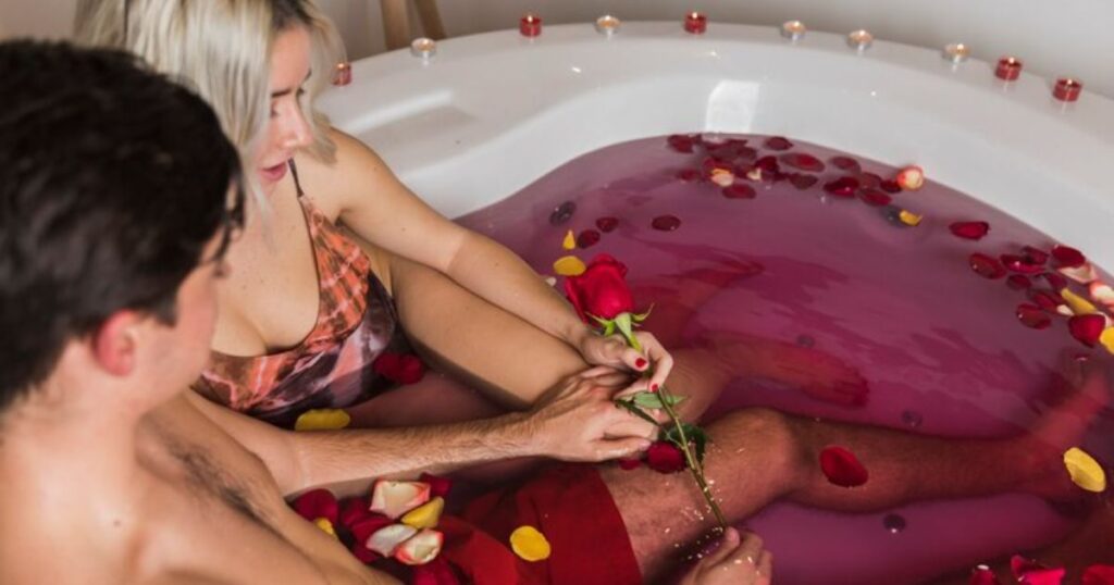 Passion and Pleasure Hot Tub Intimacy