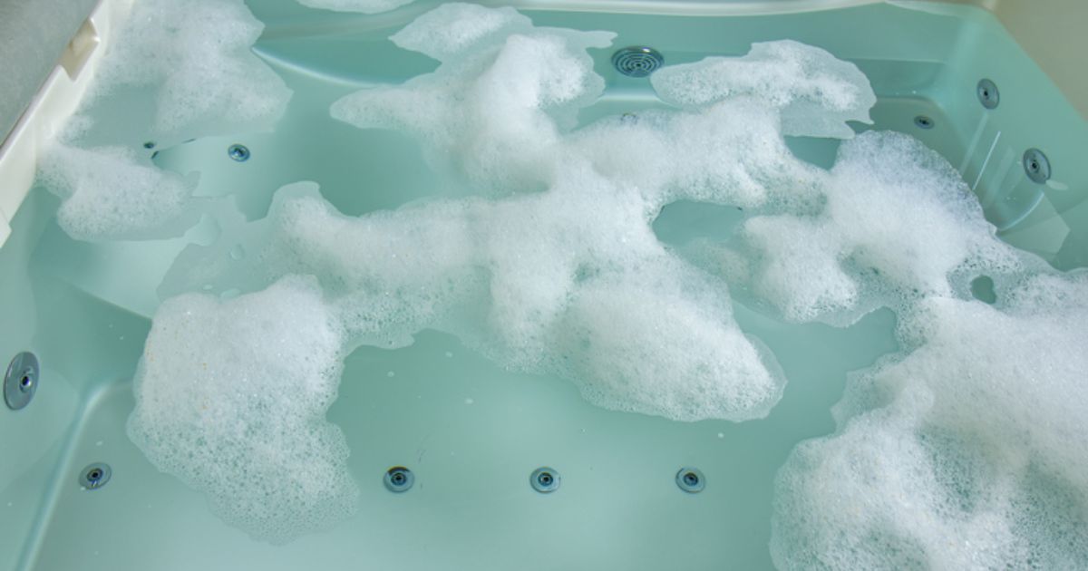 Foam In Hot Tub