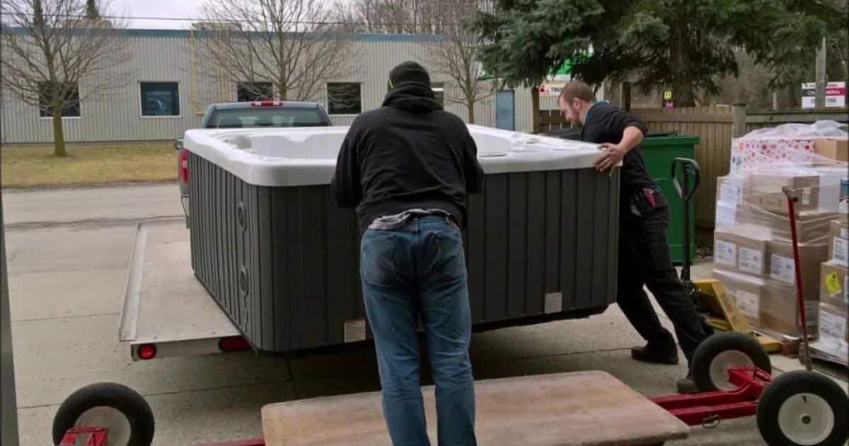 How to Move a Hot Tub?